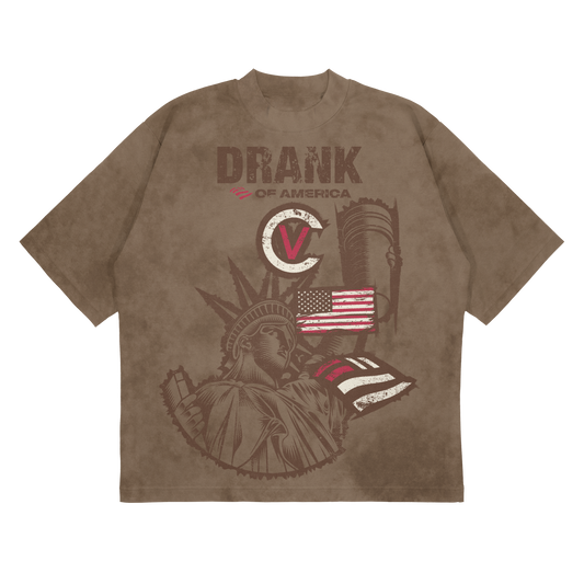 DOA FLAG T-SHIRT BROWN