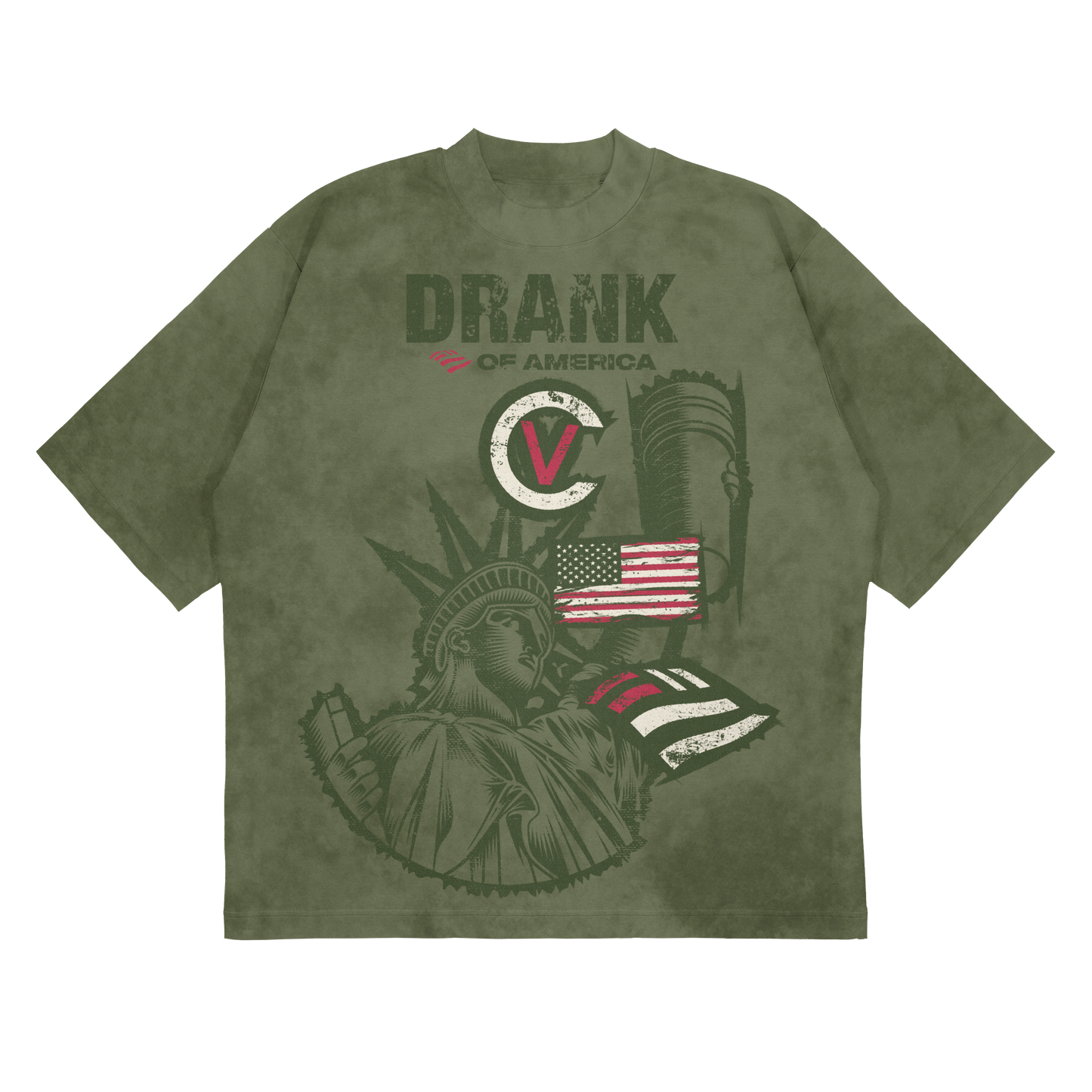 DOA FLAG T-SHIRT GREEN