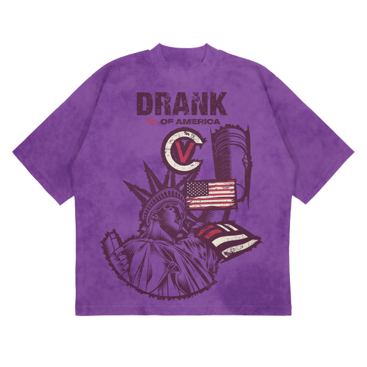 DOA FLAG T-SHIRT PURPLE