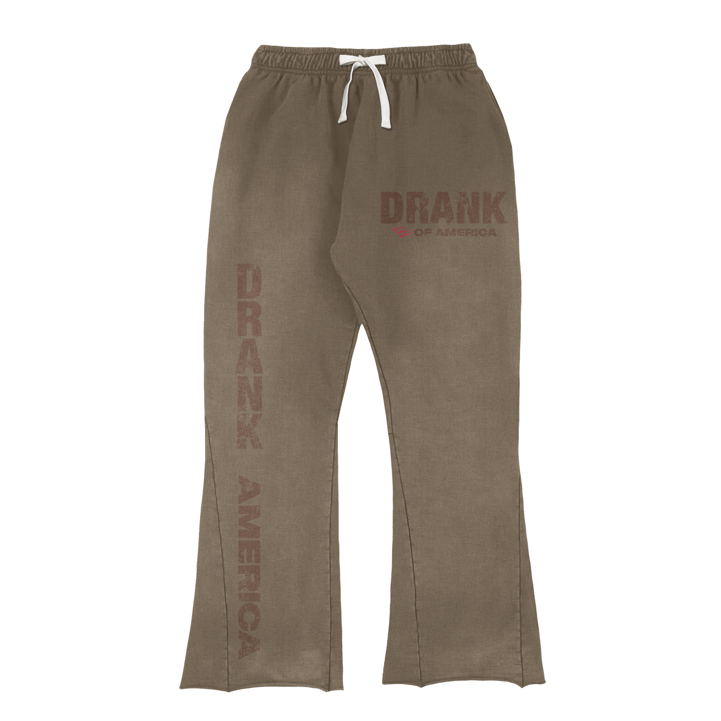 DOA FLAG SWEATS BROWN