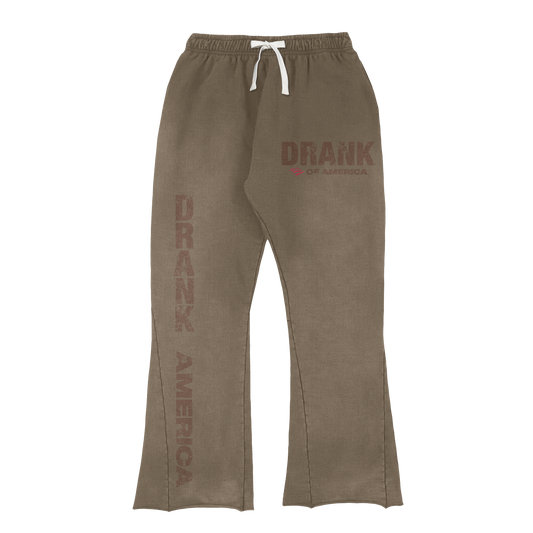 DOA FLAG SWEATS BROWN